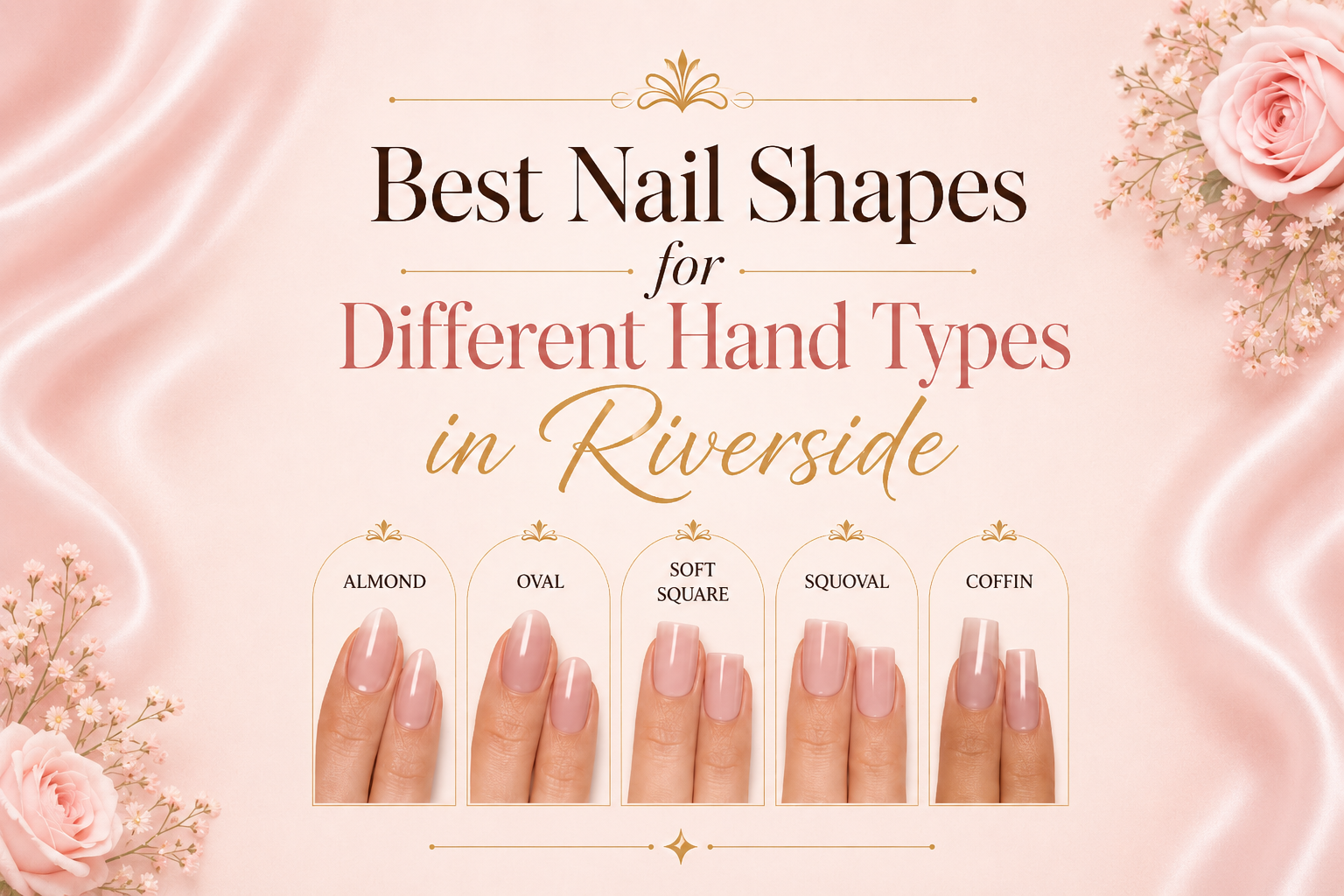 Best Nail Shapes for Different Hand Types in Riverside