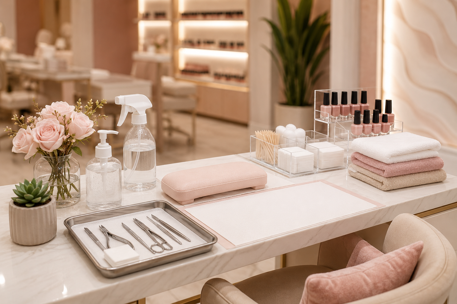 Riverside safe manicure and pedicure environment image 2