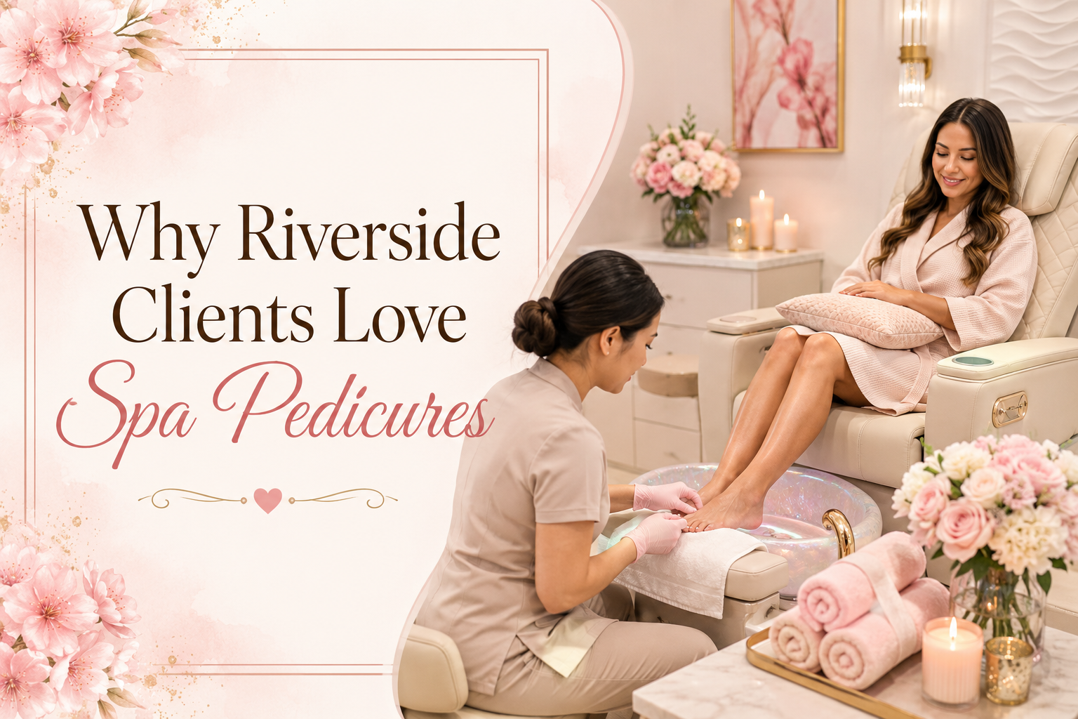Why Riverside Clients Love Spa Pedicures